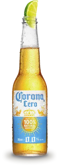 Corona cero bottle